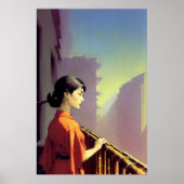 Uitzicht van condo - canvas Art Print (Voorkant)