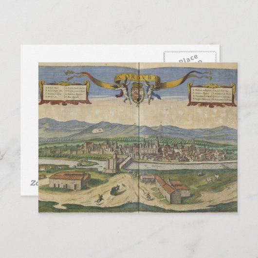 Uitzicht van Cordoba Briefkaart (Voorkant / Achterkant)