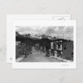 Uitzicht van Cordova, foto van Alaska Briefkaart (Voorkant / Achterkant)