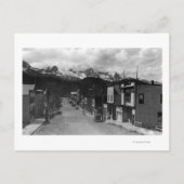 Uitzicht van Cordova, foto van Alaska Briefkaart (Voorkant)