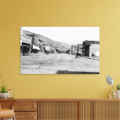 Uitzicht van Cottage Avenue Canvas Afdruk (Insitu (Woonkamer))