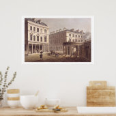 Uitzicht van Cross Bath, Bath Street, uit Bath Ill Poster (Keuken)