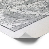 Uitzicht van Cusco, uit Ramusio, pub. 1556 Poster (Hoek)