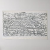 Uitzicht van Cusco, uit Ramusio, pub. 1556 Poster (Voorkant)