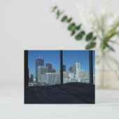 Uitzicht van Dallas Skyline, Texas Briefkaart (Staand voorkant)