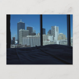 Uitzicht van Dallas Skyline, Texas Briefkaart