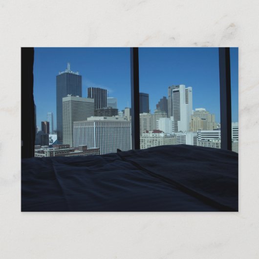 Uitzicht van Dallas Skyline, Texas Briefkaart (Voorkant)