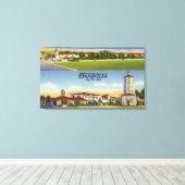 Uitzicht van Dana Villa by-the-Zee Canvas Afdruk (Insitu (Houten vloer))