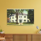 Uitzicht van de 1e Normale School in Amerika Canvas Afdruk (Insitu (Woonkamer))