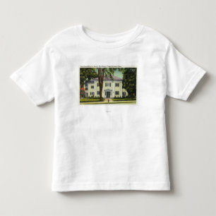 Uitzicht van de 1e Normale School in Amerika Kinder Shirts