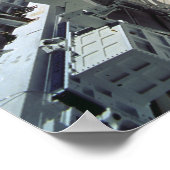 Uitzicht van de aarde van Space Shuttle Atlantis ( Poster (Hoek)