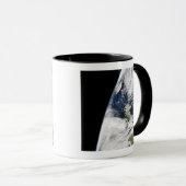 Uitzicht van de aarde vanuit de ruimte mok (Voorkant rechts)