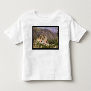 Uitzicht van de Abbey of St. Martin du Canigou Kinder Shirts