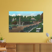 Uitzicht van de Abruikbare Chasmingang Canvas Afdruk (Insitu (Woonkamer))