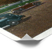 Uitzicht van de Abruikbare Chasmingang Poster (Hoek)