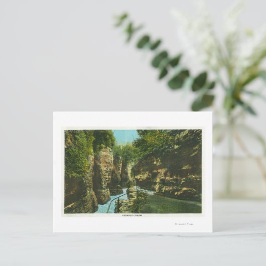 Uitzicht van de Abruikbare kudde Briefkaart (Staand voorkant)