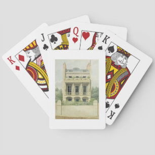 Uitzicht van de achterkant van Henry Phillip Hope' Pokerkaarten