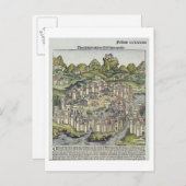 Uitzicht van de afgeroepen stad Constantinopel uit Briefkaart (Voorkant / Achterkant)