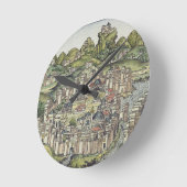 Uitzicht van de afgeroepen stad Constantinopel uit Ronde Klok (Hoek)