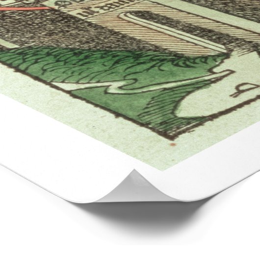 Uitzicht van de afgeroepen stad Jeruzalem met T Poster (Hoek)