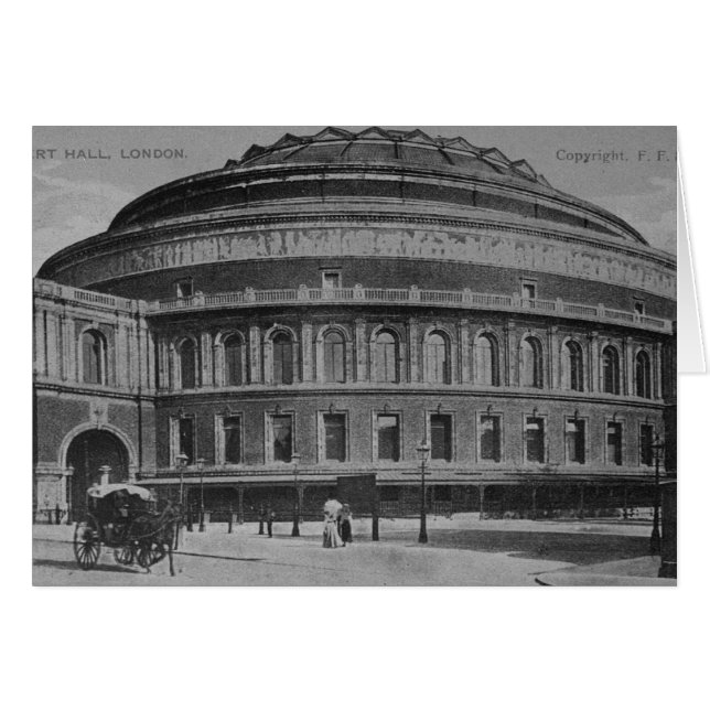 Uitzicht van de Albert Hall, c.1900 (Voorkant Horizontaal)