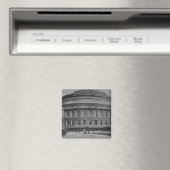 Uitzicht van de Albert Hall, c.1900 Magneet (Insitu (Vaatwasser))