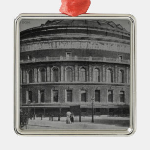 Uitzicht van de Albert Hall, c.1900 Metalen Ornament