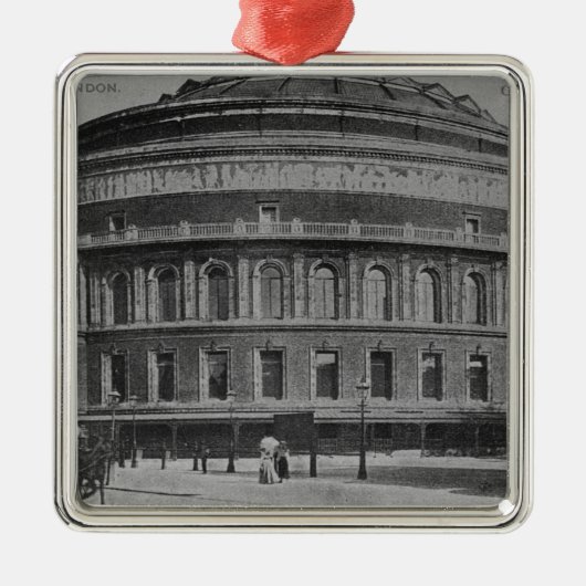 Uitzicht van de Albert Hall, c.1900 Metalen Ornament (Voorkant)