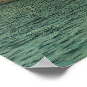 Uitzicht van de Alcatraz-eilanden en de gevangenis Poster (Hoek)