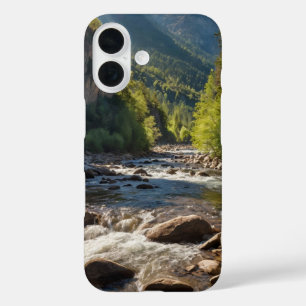 Uitzicht van de Alpen iPhone 16 Hoesje