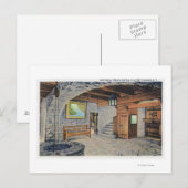 Uitzicht van de Amerikaanse, Britse en Franse vlag Briefkaart (Voorkant / Achterkant)