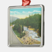 Uitzicht van de Ammono-onderste Herfsten Metalen Ornament (Links)