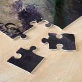 Uitzicht van de ananasogen van het koolstofhoudend legpuzzel (Zijkant)