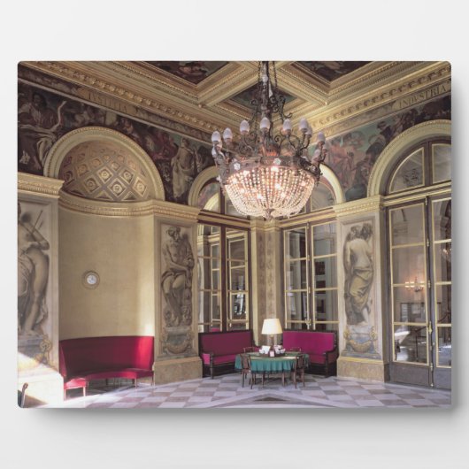 Uitzicht van de Antechamber met aantijzige afbeeld Fotoplaat (Voorkant)