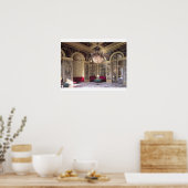 Uitzicht van de Antechamber met aantijzige afbeeld Poster (Keuken)