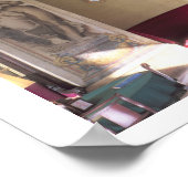 Uitzicht van de Antechamber met aantijzige afbeeld Poster (Hoek)