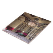 Uitzicht van de Antechamber met aantijzige afbeeld Tegeltje (Zijkant)