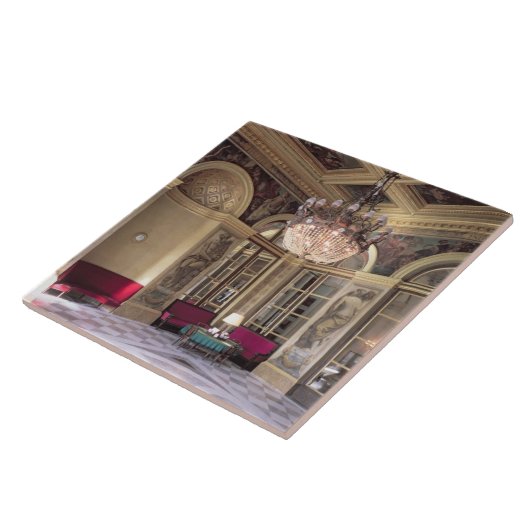 Uitzicht van de Antechamber met aantijzige afbeeld Tegeltje (Zijkant)