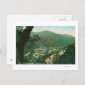 Uitzicht van de antenne van Witter Springs Hotel E Briefkaart (Voorkant / Achterkant)