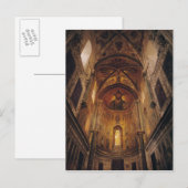 Uitzicht van de appel met de Christus Pantocrator Briefkaart (Voorkant / Achterkant)