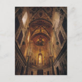 Uitzicht van de appel met de Christus Pantocrator Briefkaart (Voorkant)