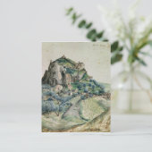 Uitzicht van de Arco-vallei in Tirol, 1495 Briefkaart (Staand voorkant)
