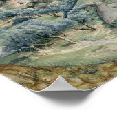 Uitzicht van de Arco-vallei in Tirol, 1495 Poster (Hoek)