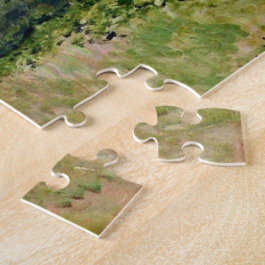 Uitzicht van de Argentijnse Monet Fine Art Legpuzzel (Zijkant)