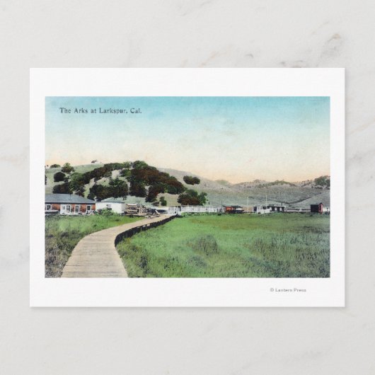 Uitzicht van de Arks-Larkspur, CA Briefkaart (Voorkant)