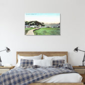 Uitzicht van de Arks-Larkspur, CA Canvas Afdruk (Insitu (Slaapkamer))