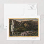 Uitzicht van de Arrowiad - San Bernardino Mts., CA Briefkaart (Voorkant / Achterkant)