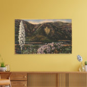 Uitzicht van de Arrowiad - San Bernardino Mts., CA Canvas Afdruk (Insitu (Woonkamer))