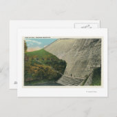 Uitzicht van de Ashokan Reservoir Dam Briefkaart (Voorkant / Achterkant)