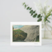 Uitzicht van de Ashokan Reservoir Dam Briefkaart (Staand voorkant)